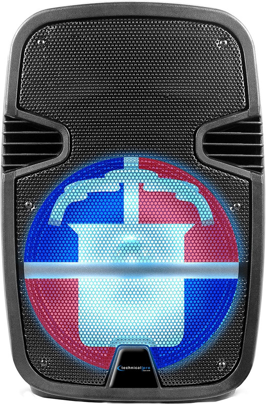 2000 Watts Rechargeable 12 Inch Dominican Republic Bluetooth LED Speaker with US gallery