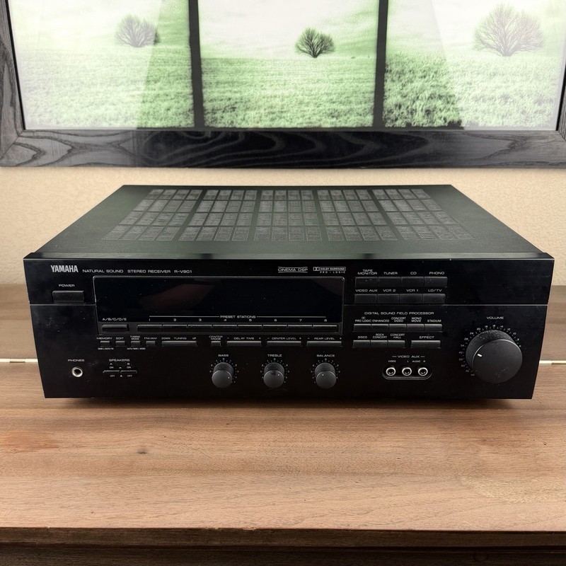 Yamaha R-V901 Natural Sound Stereo Receiver Cinema DSP Dolby Pro Logic Tested