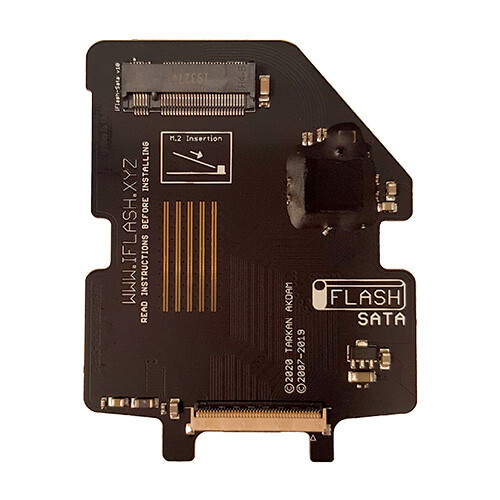 iFlash Sata v10 M.2 Adatper iPod Video Classic 5G 7G Gen SSD Solid State Drive