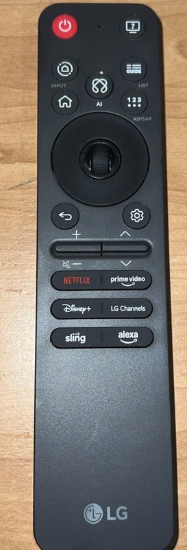New MR25GA AKB76046602 Voice Magic Remote Control For LG 2025 TV G5 C5 B5 Series