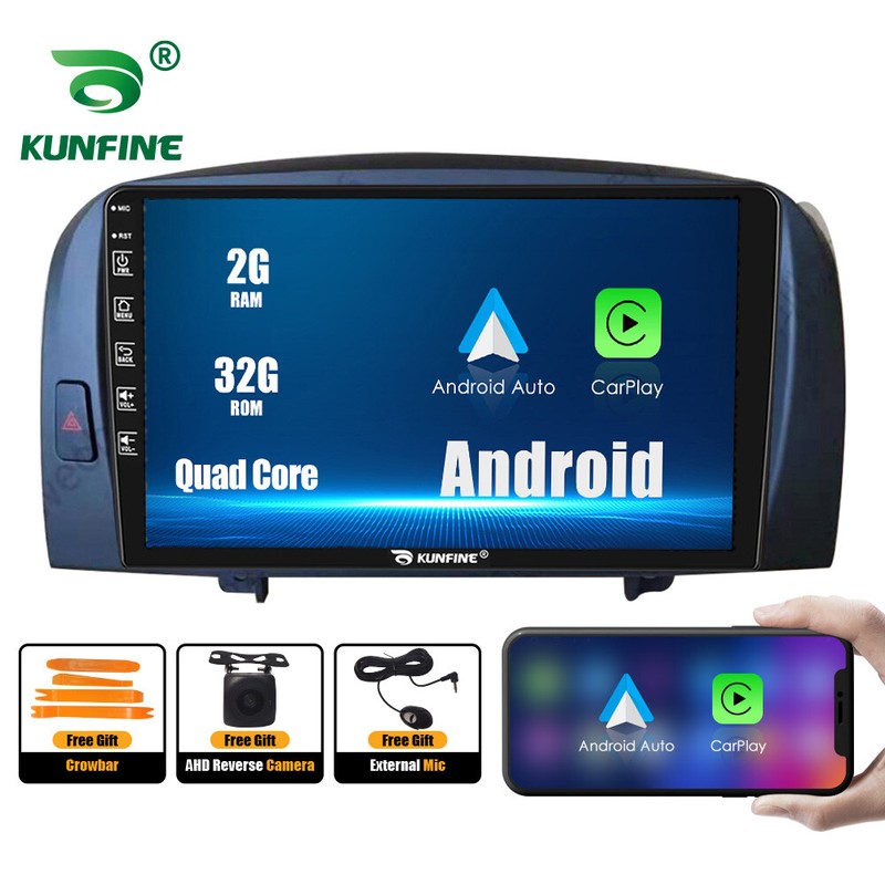 9″ Android 12 Apple Carplay Car GPS Stereo Radio For Hyundai Sonata NF 2004-2009