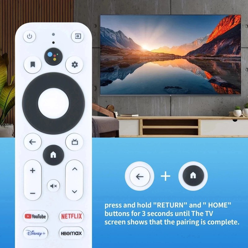 NEW Voice Remote Control For ONN Android 4K UHD Stick TV Box 100024646 10002624