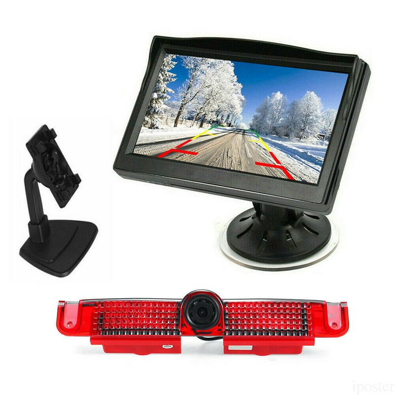 5″ Monitor Auto Reversing Backup Camera 10m For Chevrolet Express GMC Savana Van