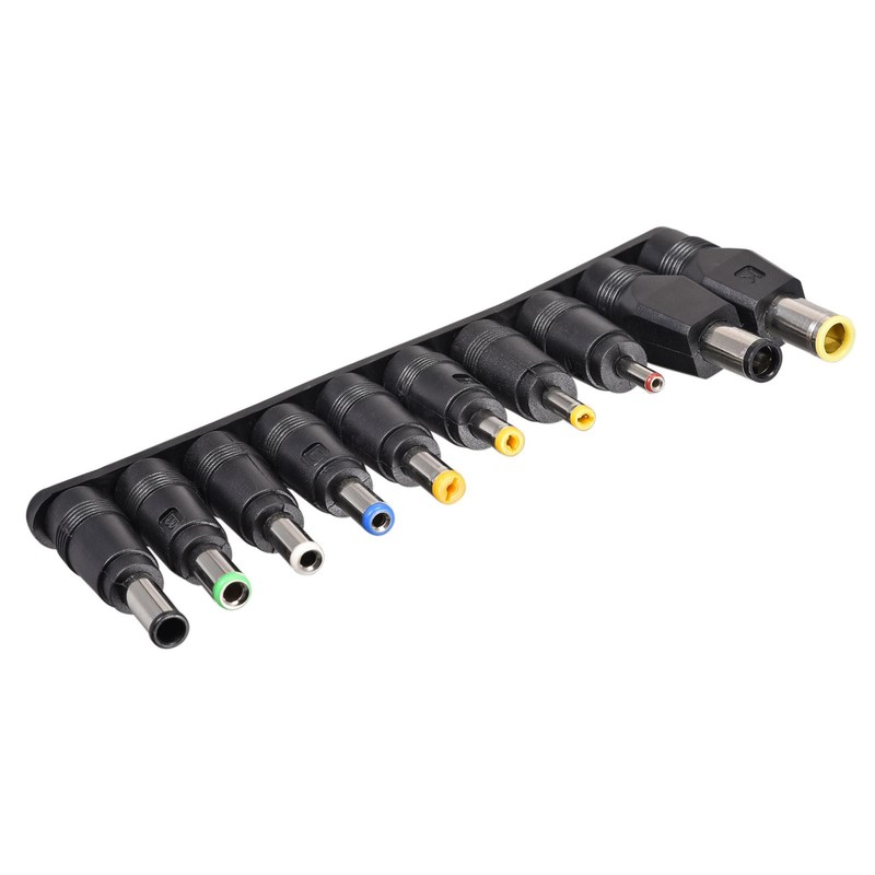 10pcs DC Power Adapter Kit 5.5 x 2.1mm Jack Converter Barrel Connector Set