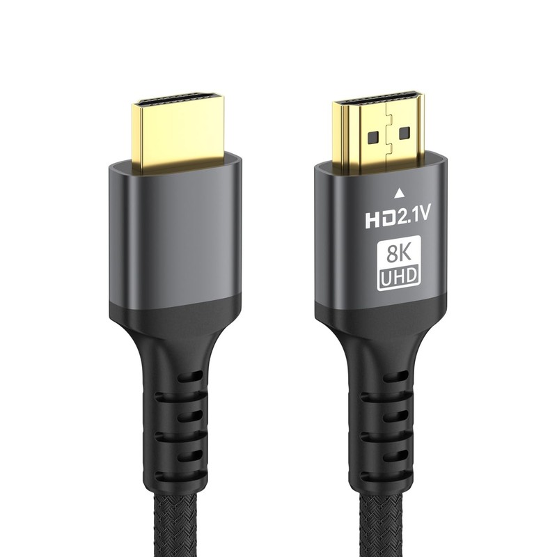 8K HDMI 15ft Cable Ultra High Speed HDMI 2.1 Braided Nylon Wire,Support 48Gbp…