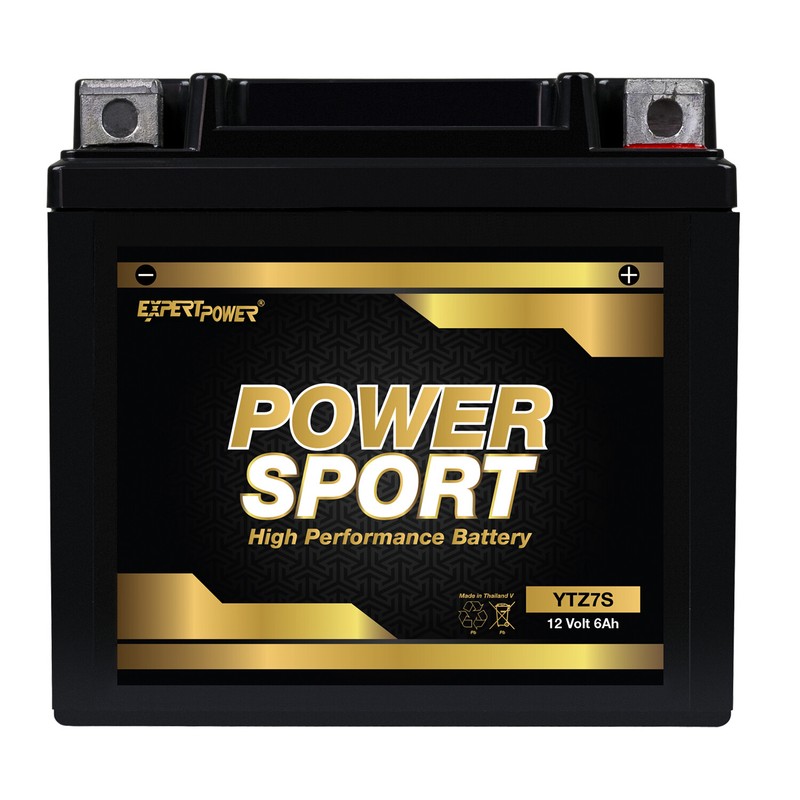 YTZ7S 12V 6AH Replacement for Yuasa Sealed AGM Power Sport Battery
