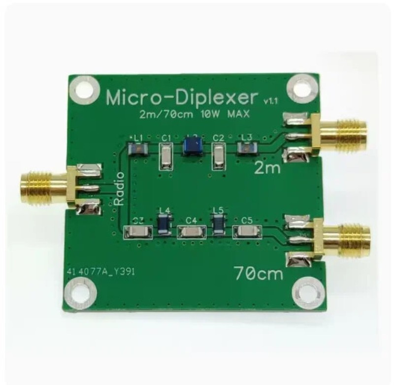 1PC Band 2m 70cm Duplex Filter 10W V/U Micro-Diplexer gallery