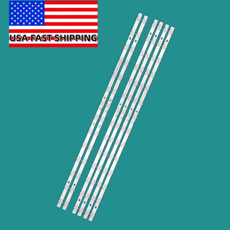 LED Strips For TCL GIC75LB29 GIC75LB28_3030F2.1D_V0.5 4C-LB7514-ZM07J 75V6 75L8