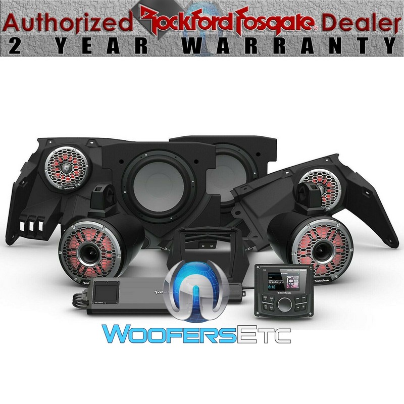 ROCKFORD FOSGATE X317-STG6 STAGE 6 AUDIO KIT CAN-AM MAVERICK X3 MODELS NEW
