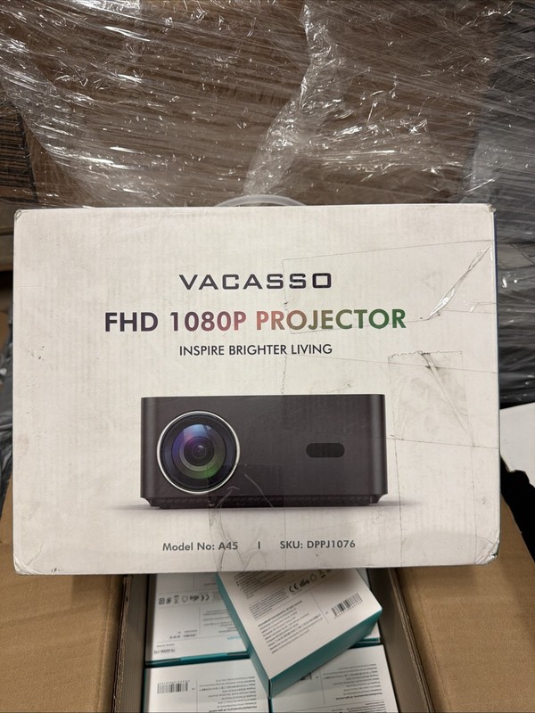 Vacasso FHD 1080P Projector A45