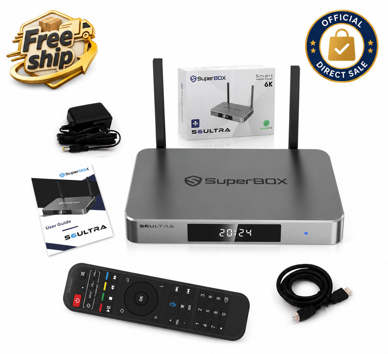 SuperBox S6 Ultra TV BOX New 128G Large Memory Message To Me Have Surprise