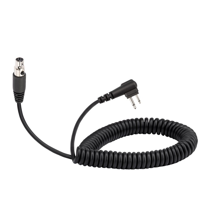 5Pin Racing Headset Adapter Cable fit Motorola 2-Pin CP200D CP200 Rugged Radios