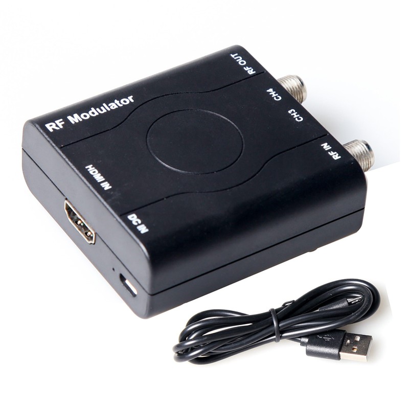 1× HDMI to Coaxial Converter NTSC TV Standard M=4.5MHz Sound System Plug Play gallery