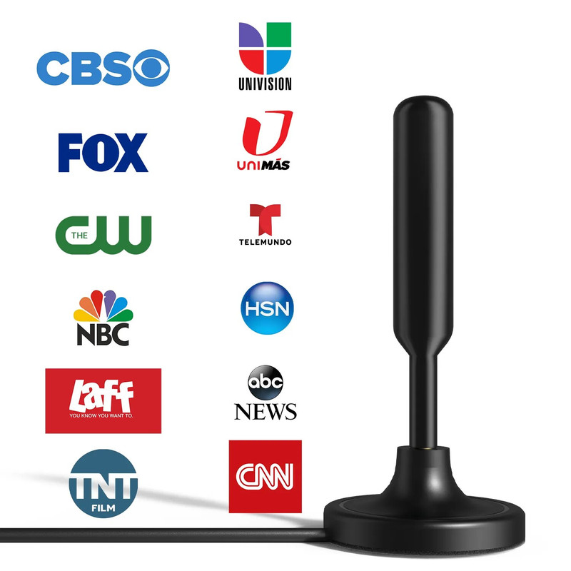 5600Miles TV Antenna HDTV Amplified Digital 4K 1080P Long Range Indoor Upgraded