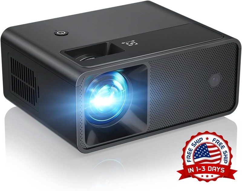 Proyector Para Moviles Celular Compatible con iOS/Android/Windows/TV Stick/Box