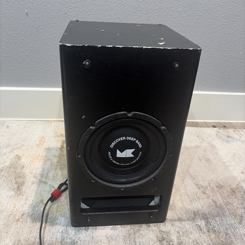 Miller & Kreisel M&K MX-70B Subwoofer 2 x 8inch drivers, 27-200Hz Made In USA