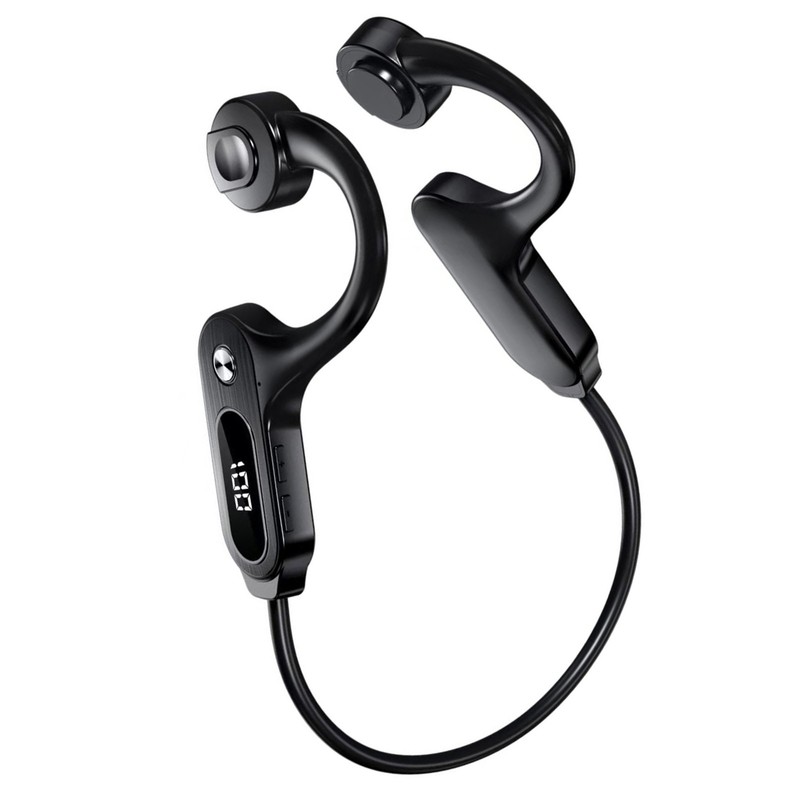 88 Hours Wireless Bluetooth 5.3 Bone Conduction Headphones Exercise 30 days