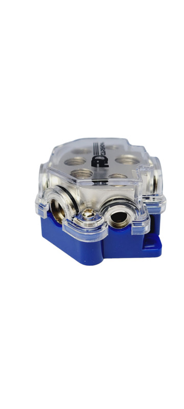RDCARSHOW 1 IN 5 WAYS OUT WAY POWER DISTRIBUTION BLOCK 0/2/4/8 GAUGE CAR AUDIO gallery