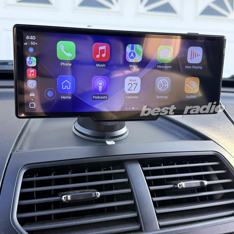 10.26″ Portable Car Stereo Wireless Apple CarPlay Android Auto IPS Screen Radio