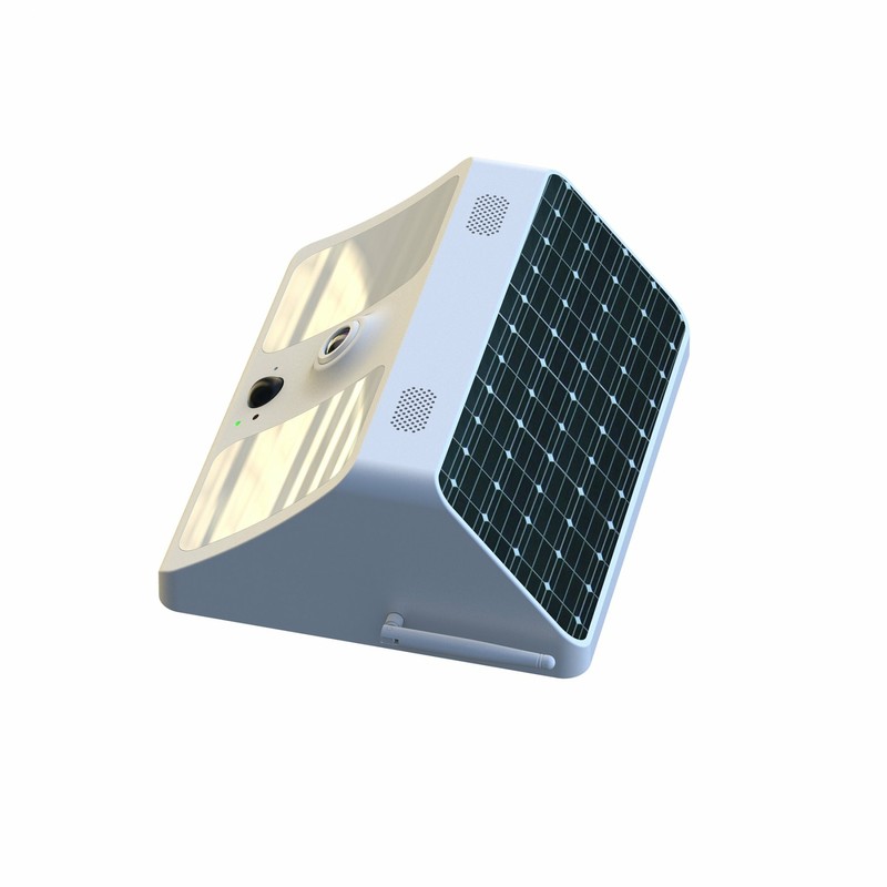 Solar Floodlight Home Security Camera Wifi 1080p 60 Days Powered Battery Life gallery