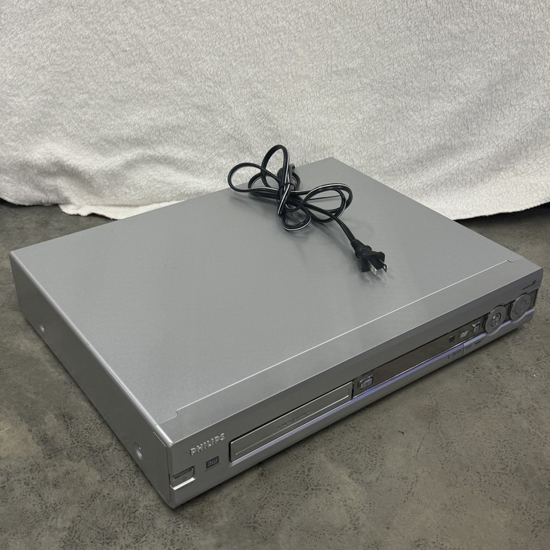 Philips DVDR80-17 DVD Player 60Hz 32W NO REMOTE Tested Working