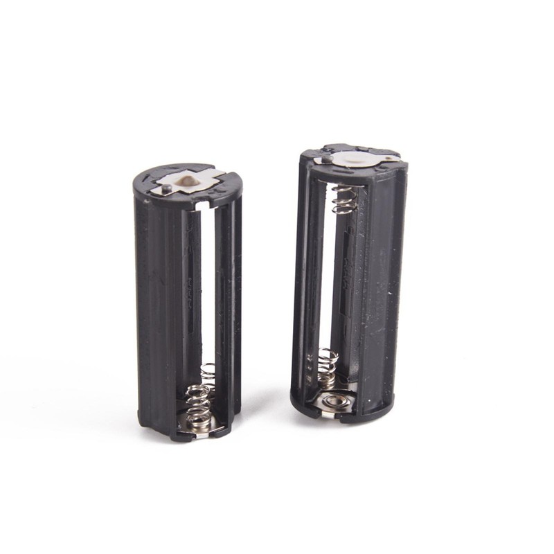 Battery Holder For 3 x 1.5V AAA Batteries Cylindrical Case For Flashlight Torch