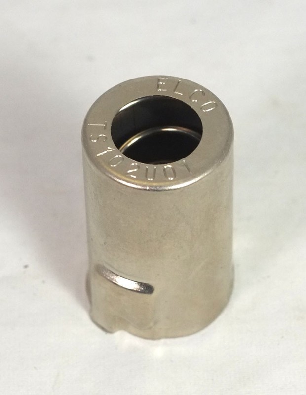 1 NOS Vintage Elco TS102U01 7-pin Short Tube Shield 6AK5