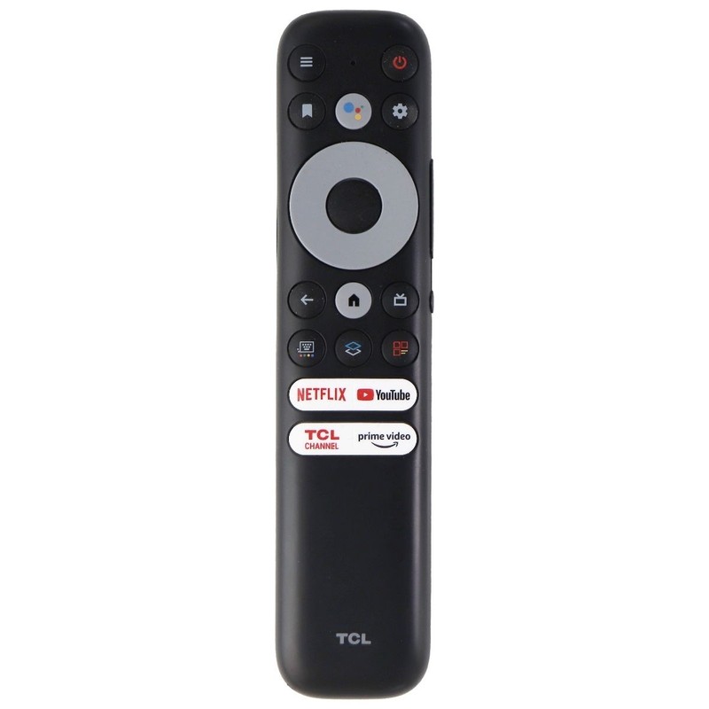 TCL Remote Control (RC902N FMR1) with Netflix/Youtube Hotkeys – Black