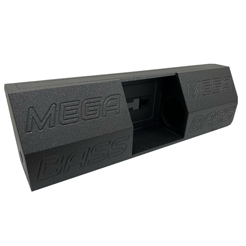 Universal Single Regular Cab Subwoofer Box 2×8” Ford Gm Bolero Style Mega Bass