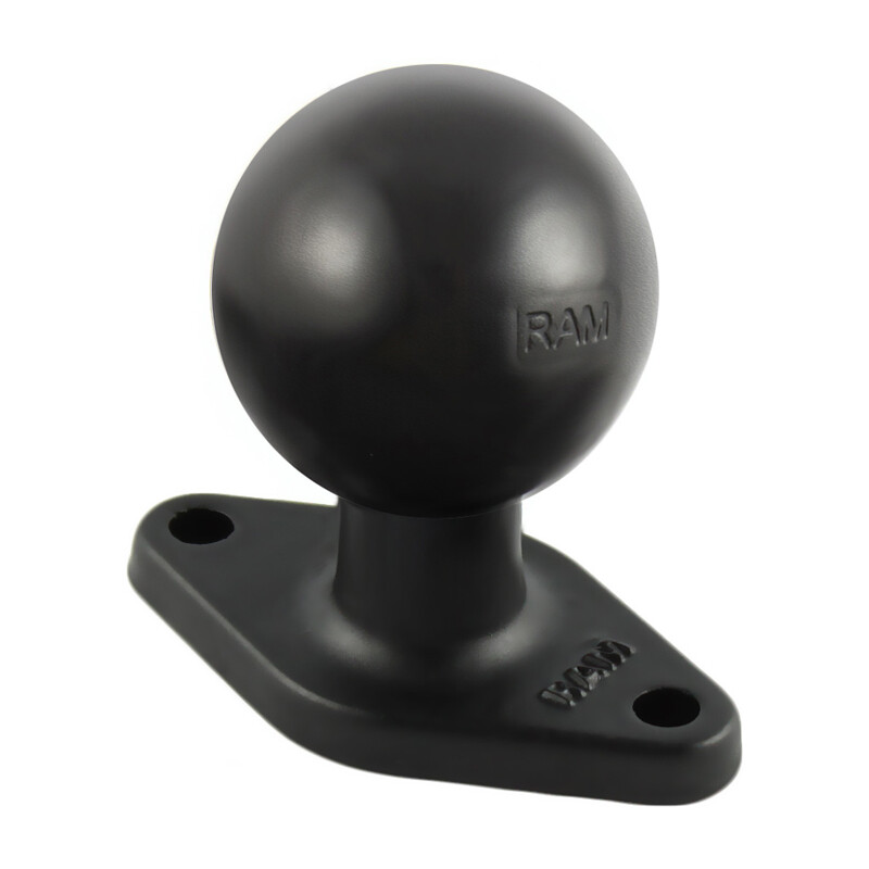RAM Mount Aluminum Diamond Plate with 1.5 inch Diameter Ball RAM-238U