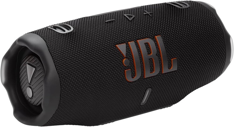 JBL Charge 6 Bluetooth Speaker w/Powerbank,Black-Certified Refurbished