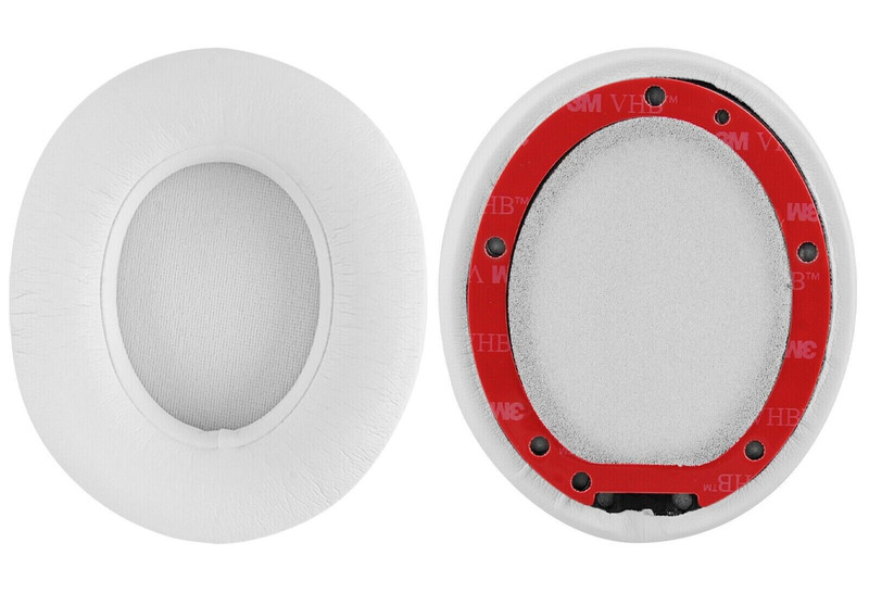 NEW 2PCS X Replacement Memory Foam Ear Pads for Beats Studio 3 / Studio2 (White)