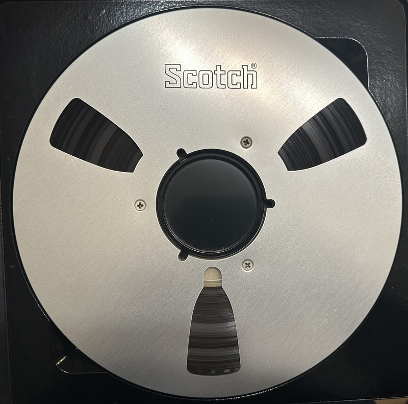 Scotch Japan 206 Mastering Reel Tape, SP, 10″ Metal Reel, 2400 ft, Refurbished *