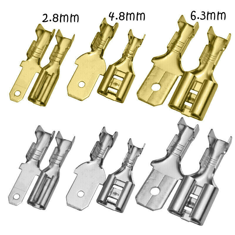 900X Assortment Male Female Spade Terminals Electrical Wire Crimp Connectors Kit gallery