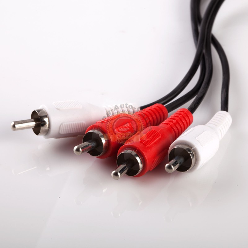 12FT RCA Audio Cable 2 RCA Male to 2 RCA Male M/M Stereo Audio Patch Cord Cable