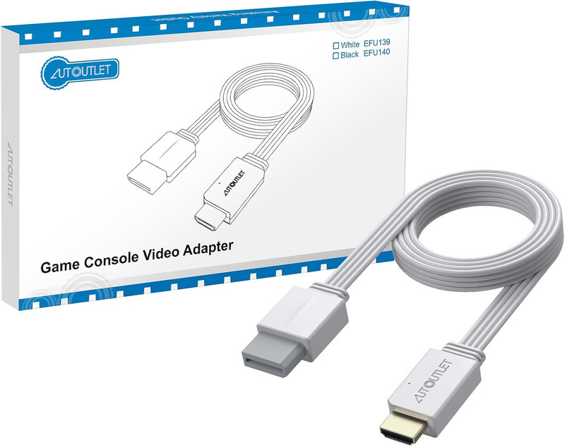 Wii to HDMI Converter 1080P 5ft 150cm Adapter HDMI Cable Output gallery