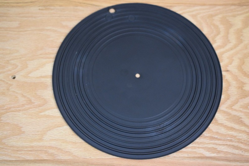 Philips Turntable Parts - Rubber Mat (11-5/16" Diameter, 6 Ounces) #444