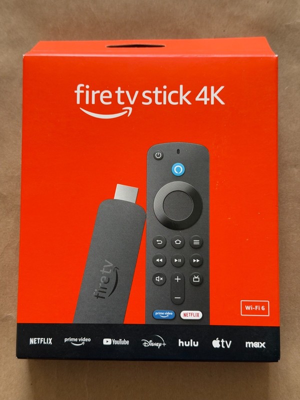NEW AMAZON FIRETV STICK 4K 8GB WI-FI 6 FAST FREE SHIPPING
