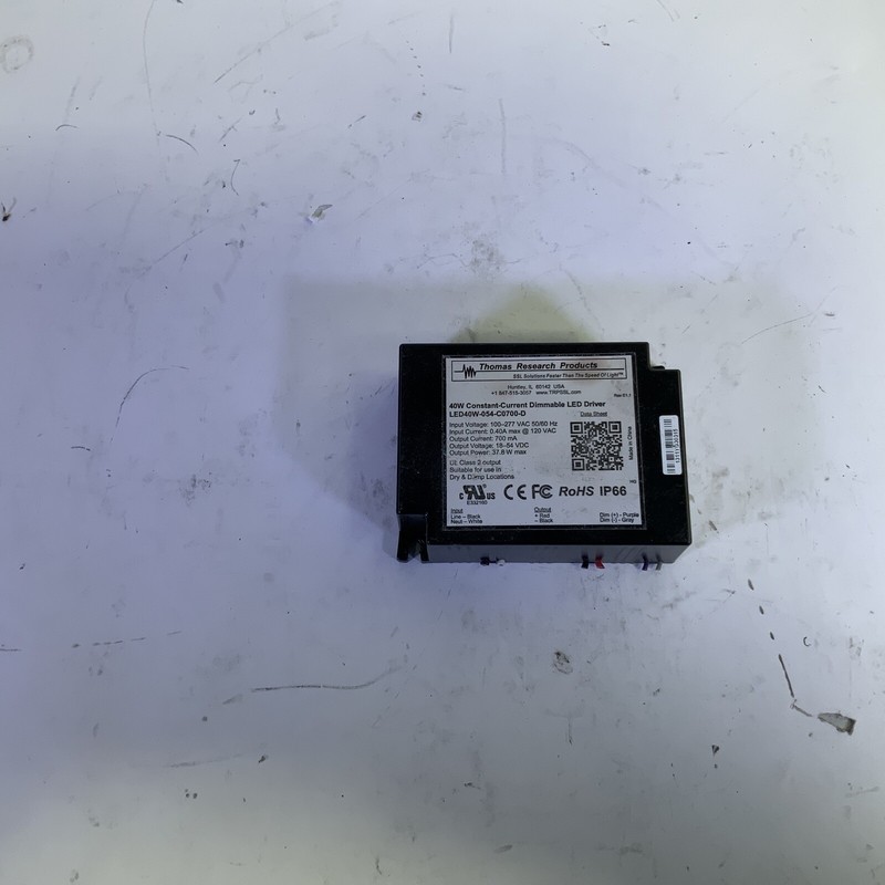 Thomas Research Products LED40W-054-C0700-D Fixed Output LED Driver – JJ C4D