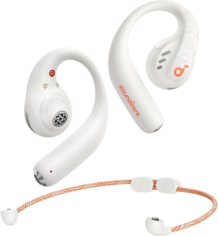 Soundcore AeroFit Pro Open-Ear Headphones Ergonomic Earbuds Hook Ultra Comfort