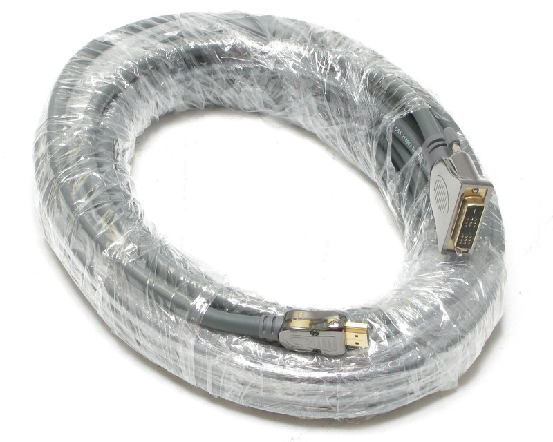 SonicWave 40310 HDMI to DVI-D Digital Video Cable, M/M 15m (49 ft)
