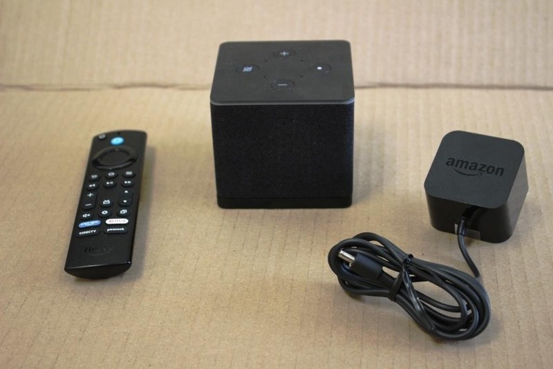 Amazon Fire TV Cube 3rd Gen Model GA5Z9L HDMI Wi-Fi 6E 4K Ultra HD With Alexa-