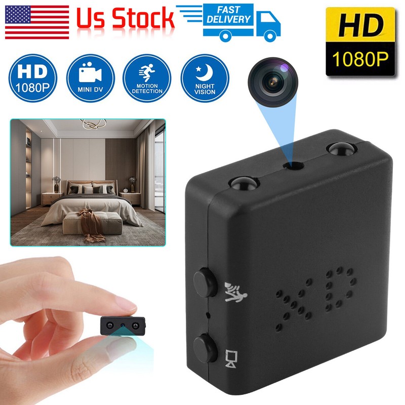 Wireless Mini Camera Home Security Night Vision IR Cam Motion Detection HD 1080P