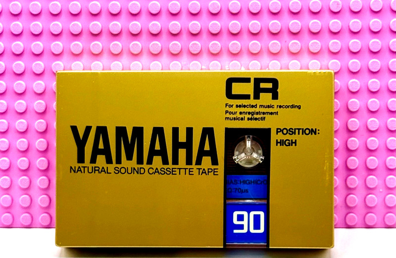 YAMAHA CR 90 1982 EUROPE TYPE II BLANK CASSETTE TAPE (1) (SEALED)