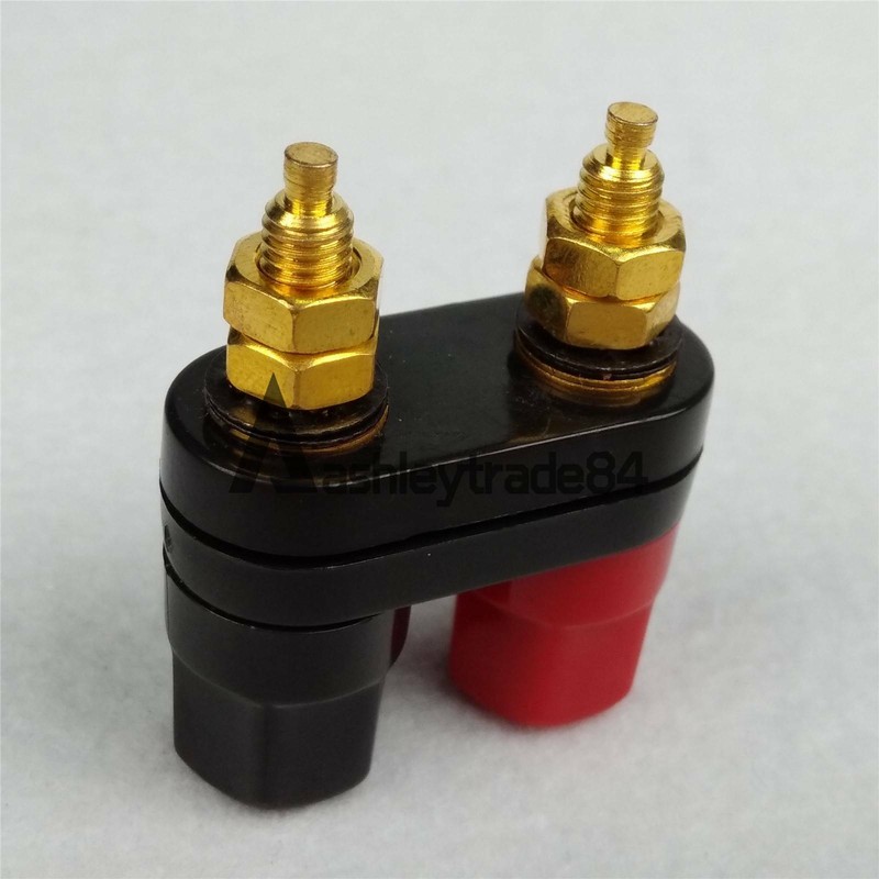 1PCS 5-WAY Speaker Cable TERMINAL Dual BINDING POST