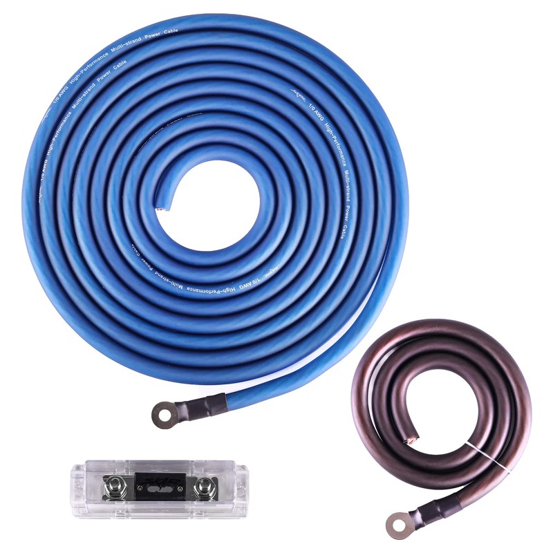 NEW SKAR AUDIO 1/0 GAUGE 2000 WATT CCA AMPLIFIER WIRING KIT W RCA (SKAR0ANL-CCA) gallery