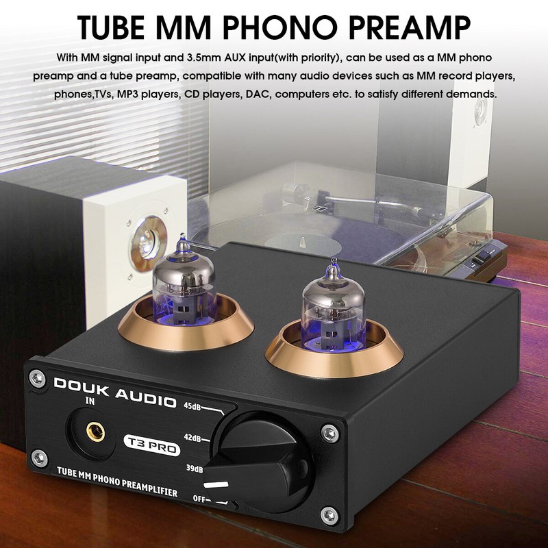 HiFi Vaccum Tube MM Phono Preamp Stereo Audio Pre-amplifier for Turntables gallery