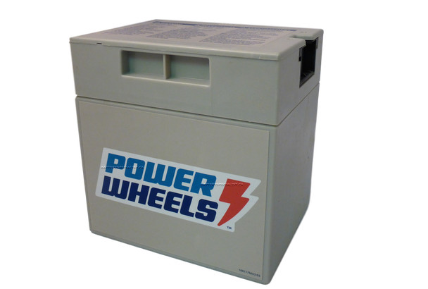 Power Wheels Genuine OEM 00801-0638 Battery 12 Volt Gray Grey 12V *NEW*