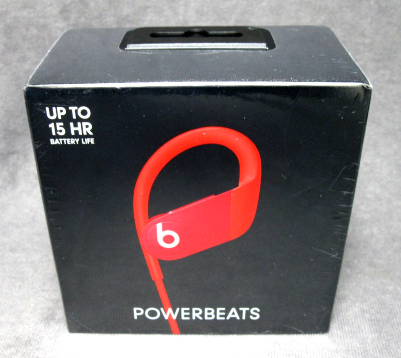 Apple / Dr. Dre Powerbeats High-Performance Wireless Earphones New (2021) - Red