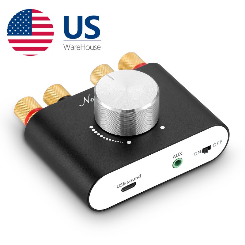100W Mini Bluetooth 5.0 Digital Power Amplifier TPA3116 Stereo Audio Receiver